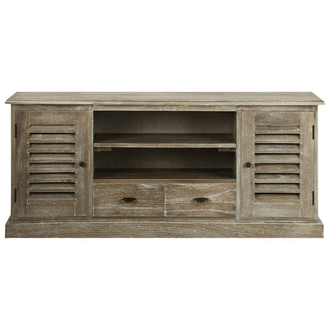 TV Cabinet Solid Mindi Wood