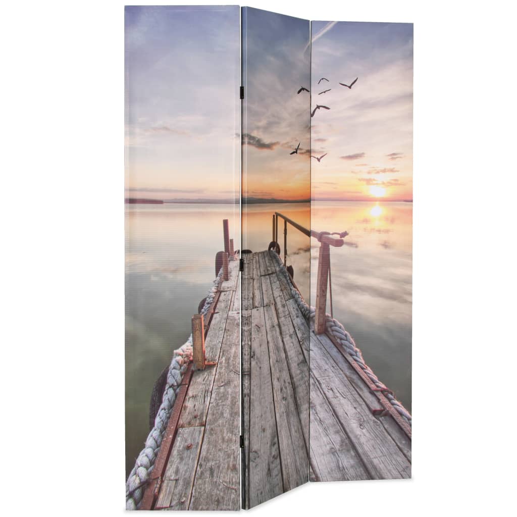 Folding Room Divider  Lake