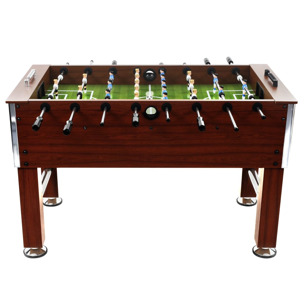 Football Table Steel 60 kg Brown