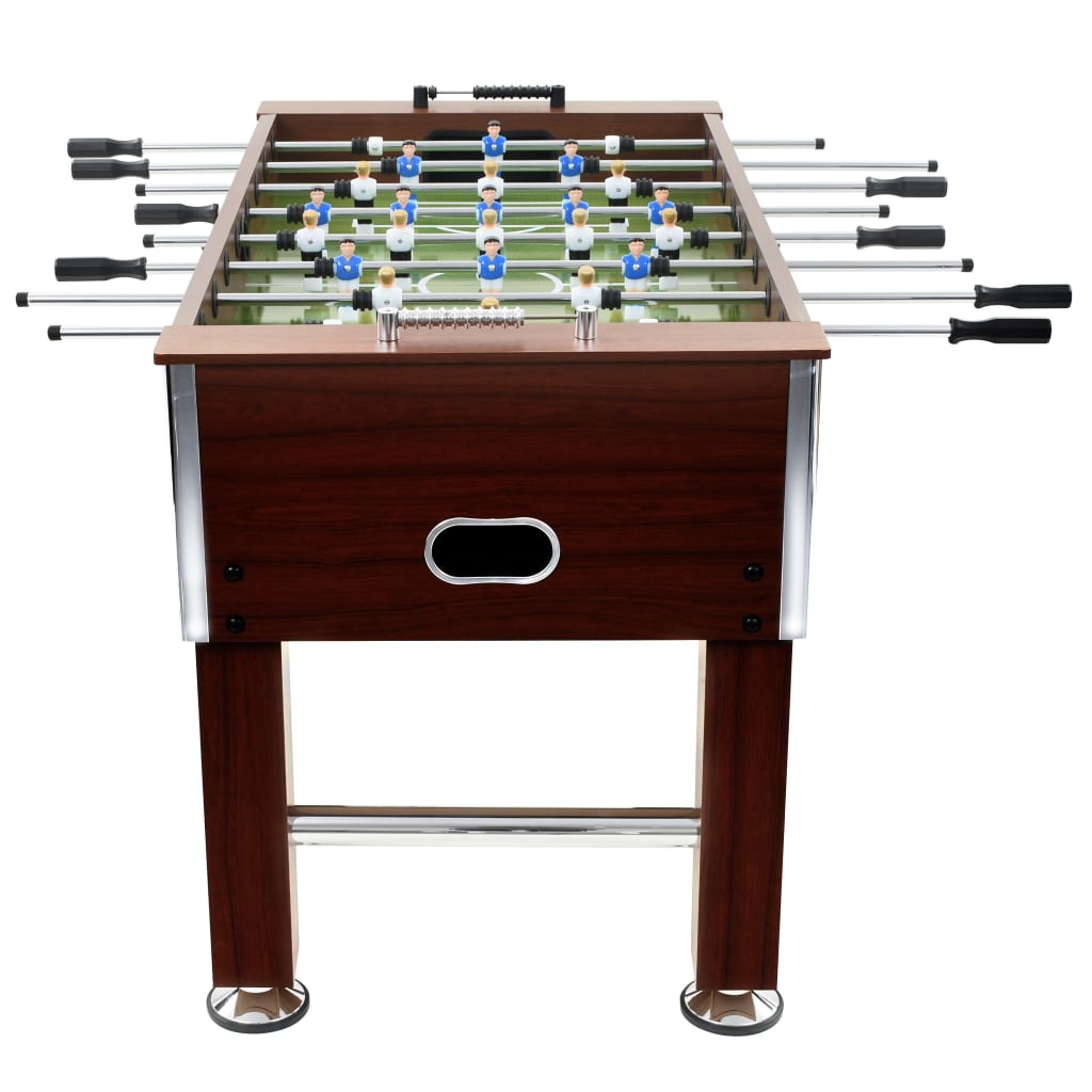 Football Table Steel 60 kg Brown