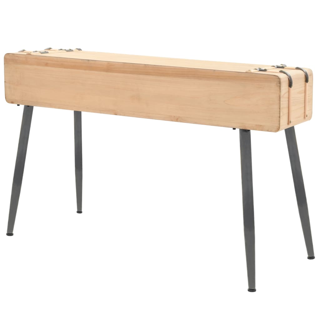 Console Table Durable Solid Fir Wood