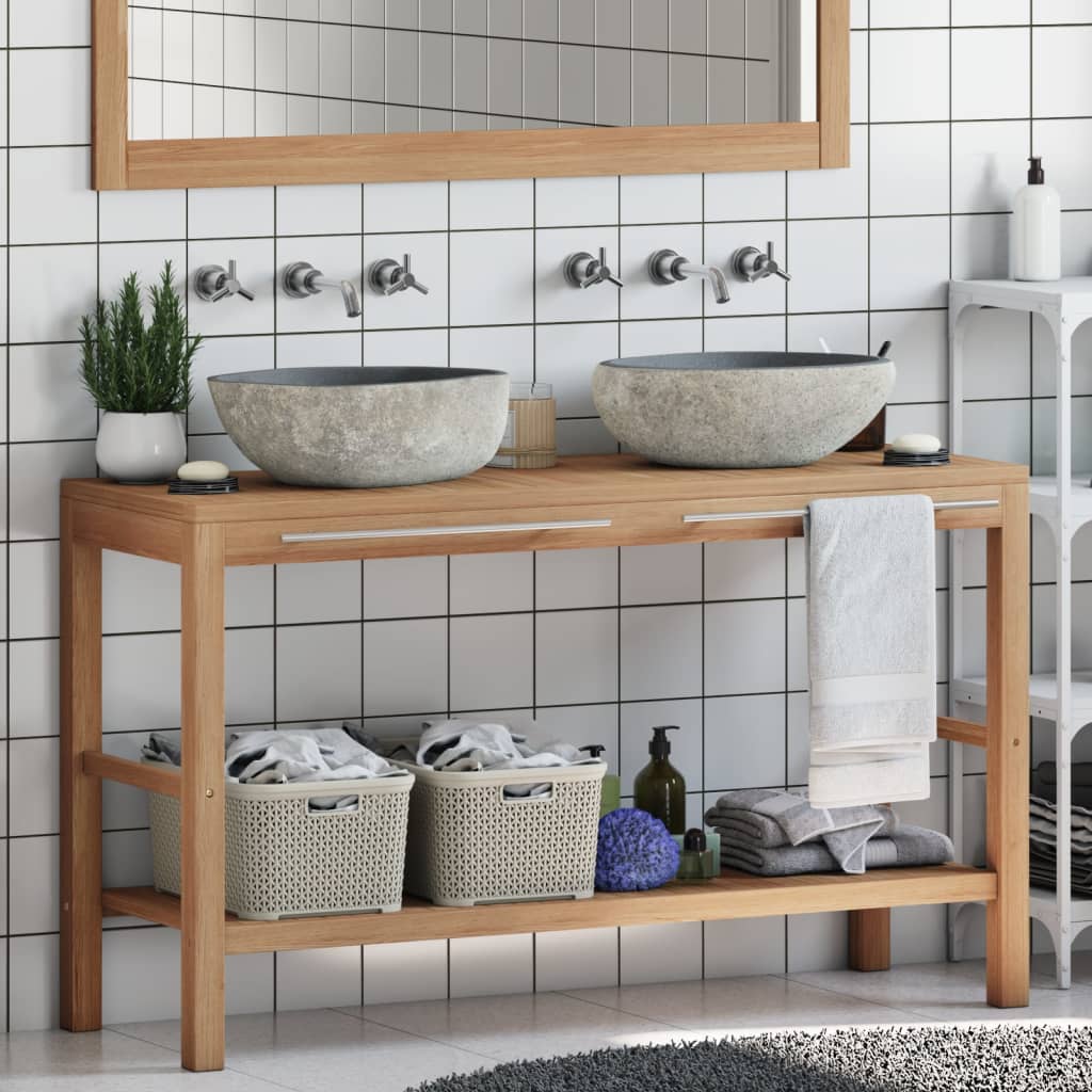 Solid Bathroom Vanity Cabinet