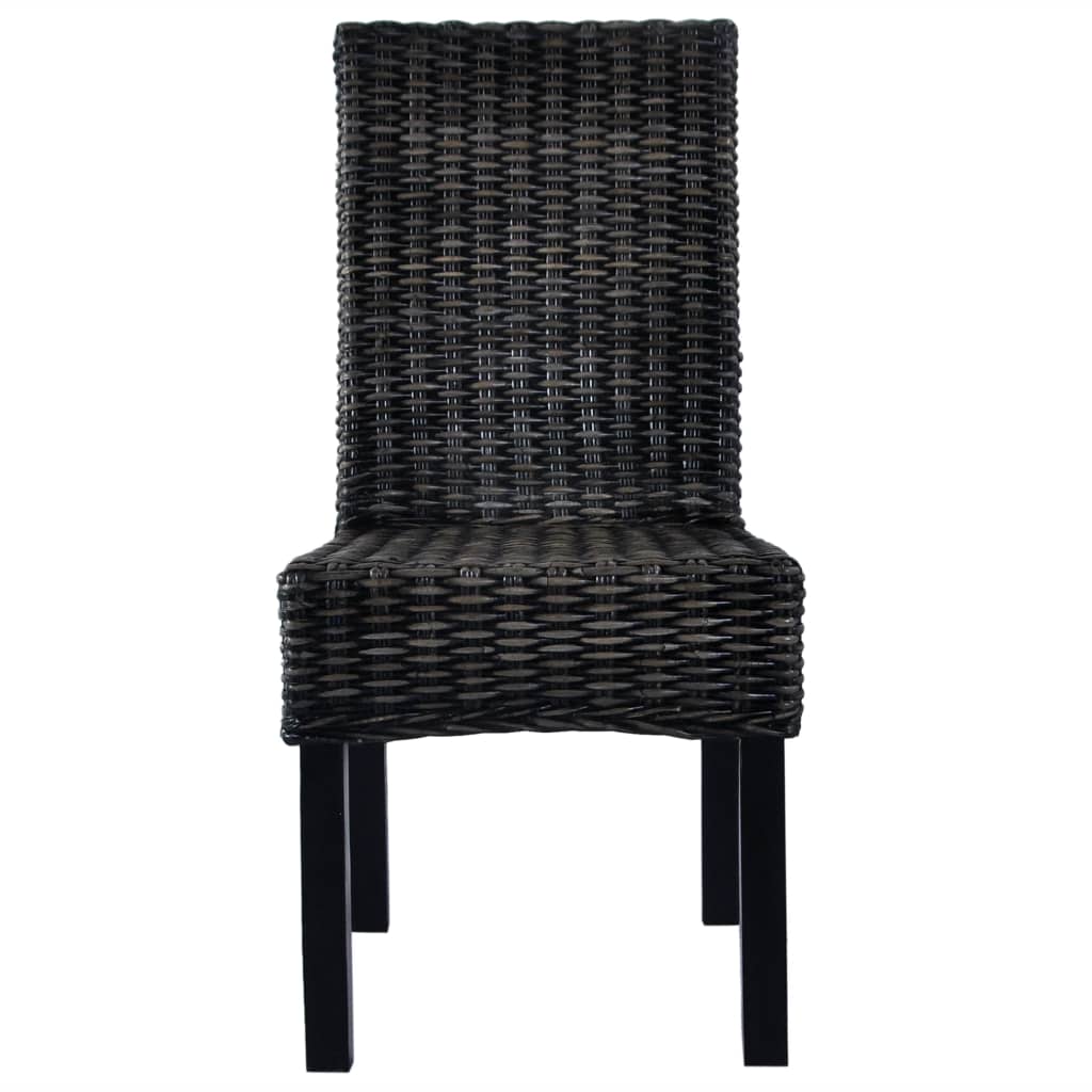 Dining Chairs 2 pcs Black