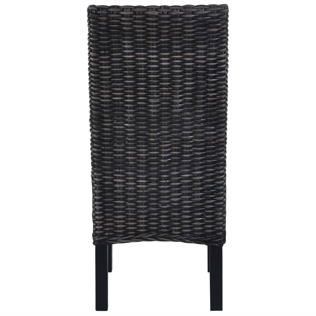 Dining Chairs 2 pcs Black