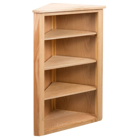 Corner Shelf Solid Oak Wood