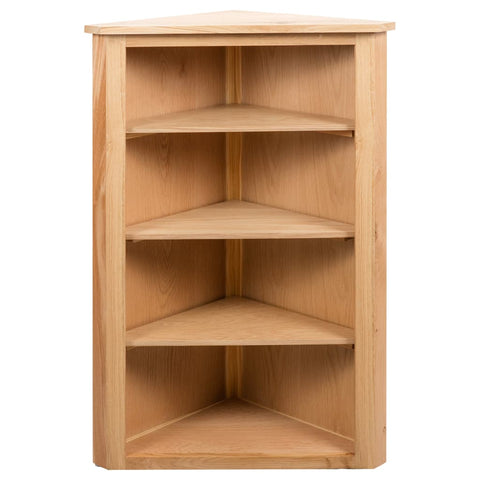 Corner Shelf Solid Oak Wood