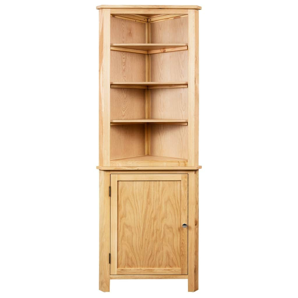 Corner Cabinet Solid Oak Wood