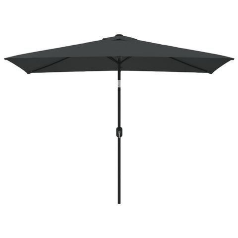 Outdoor Parasol with Metal Pole Anthracite