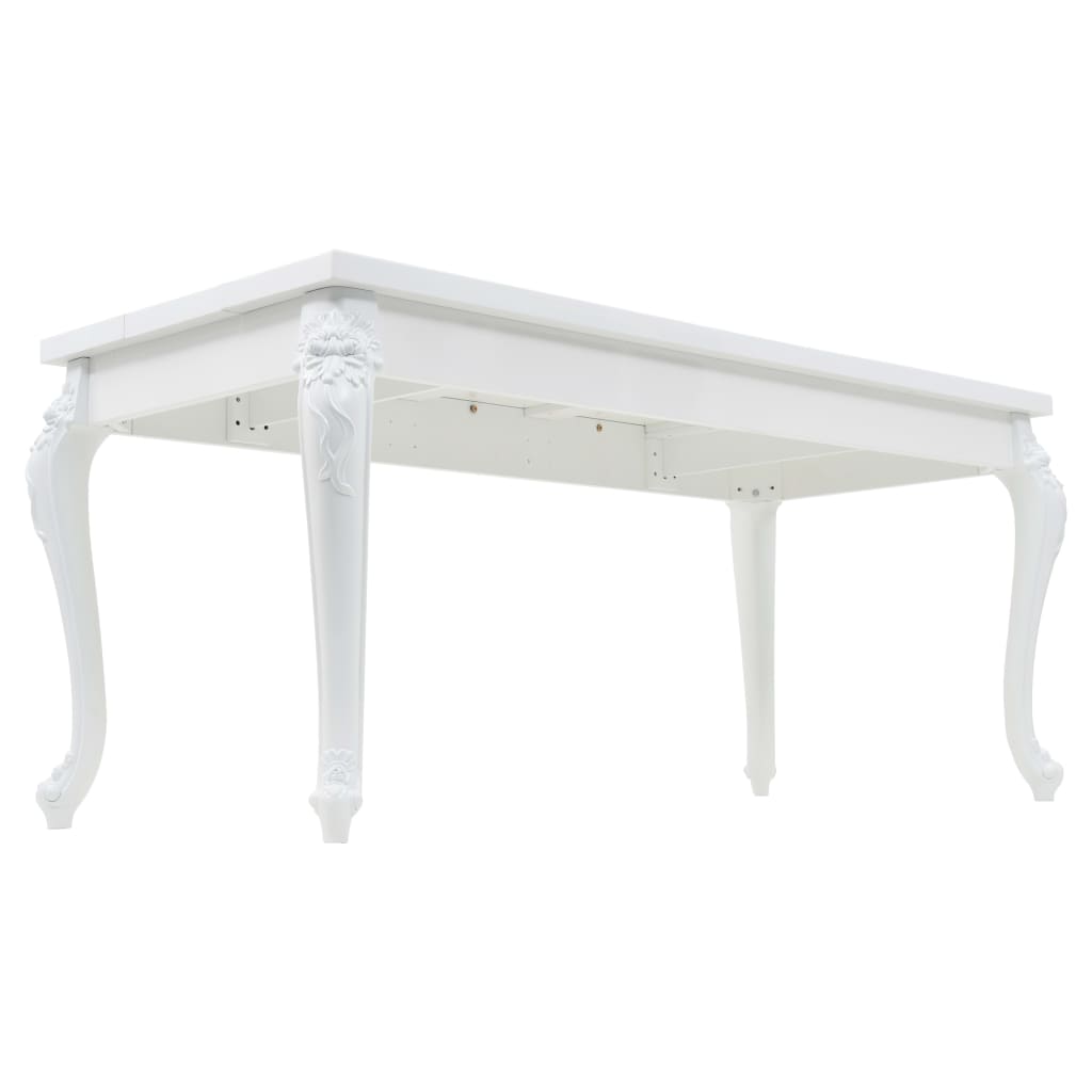 Dining Table High Gloss White