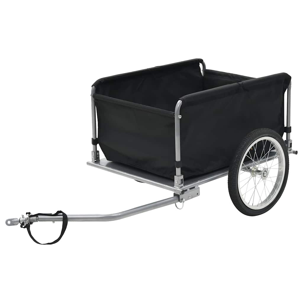 Bike Cargo Trailer Black and Yellow 65 kg