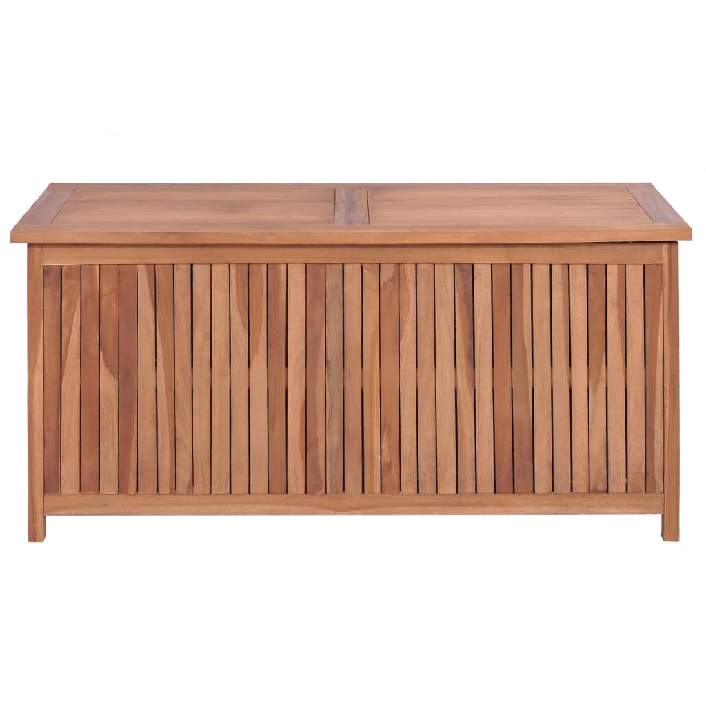 Garden Storage Box Solid Teak Wood