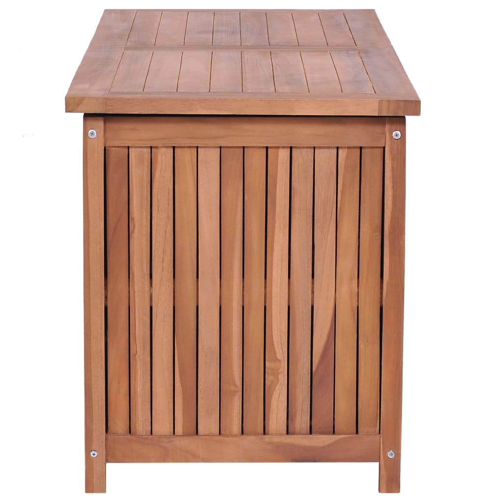 Garden Storage Box Solid Teak Wood