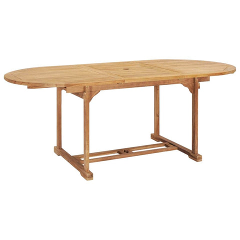 Extending Garden Table  Solid Teak Wood