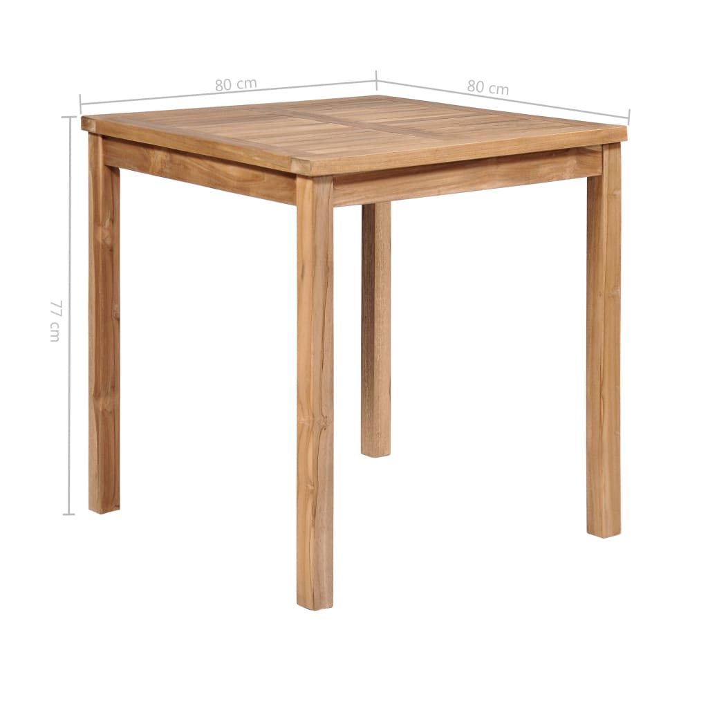 Garden Table Solid -Teak Wood