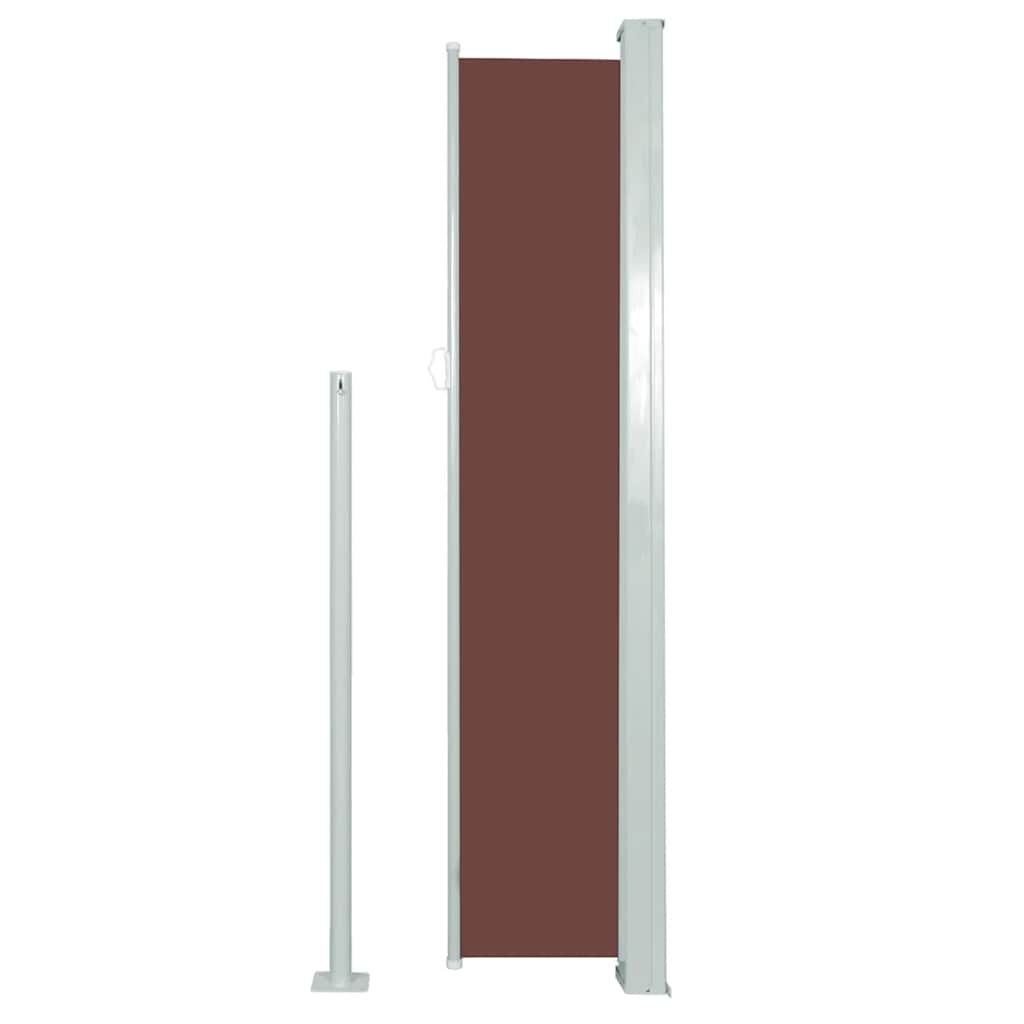 Retractable Side Awning  /Brown