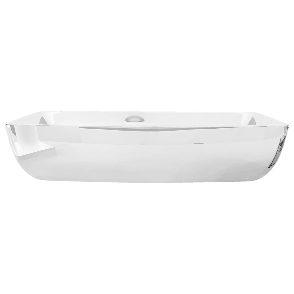 Wash Basin Ceramic Silver M