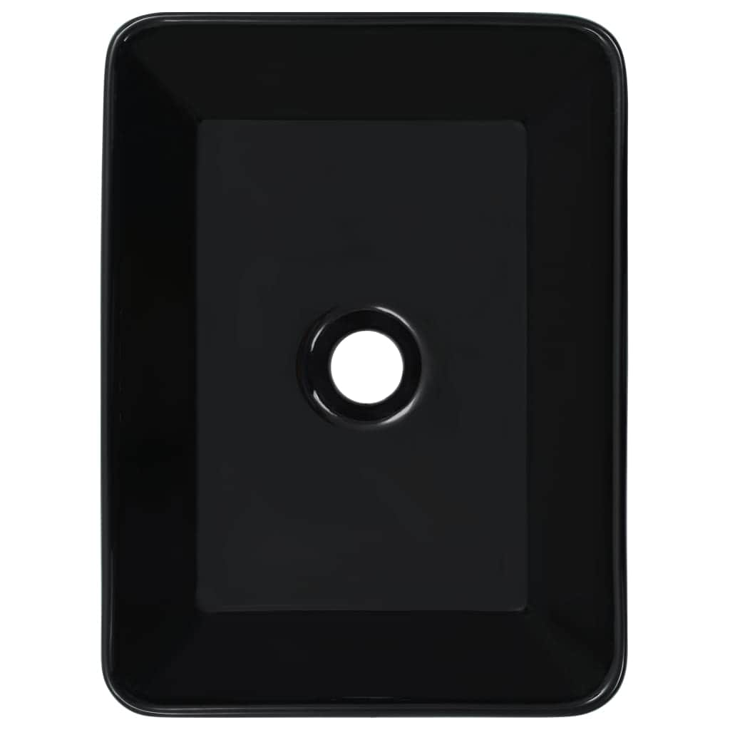 Wash Basin Ceramic Black