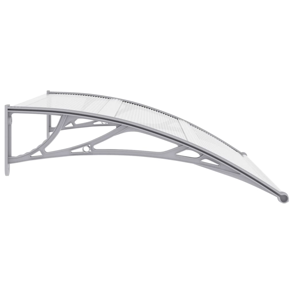 Door Canopy - Grey  Plastic