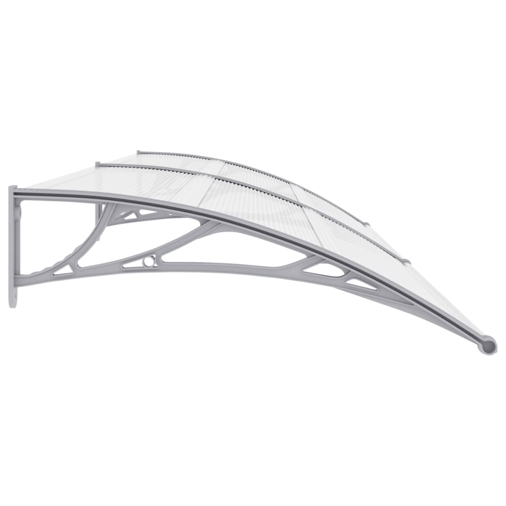 Door Canopy Grey  Plastic