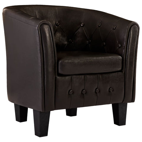 Tub Chair faux Leather