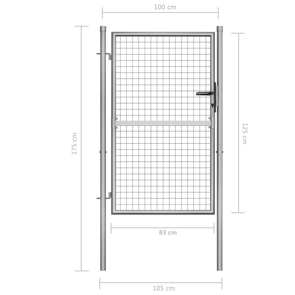 Garden Gate Silver L