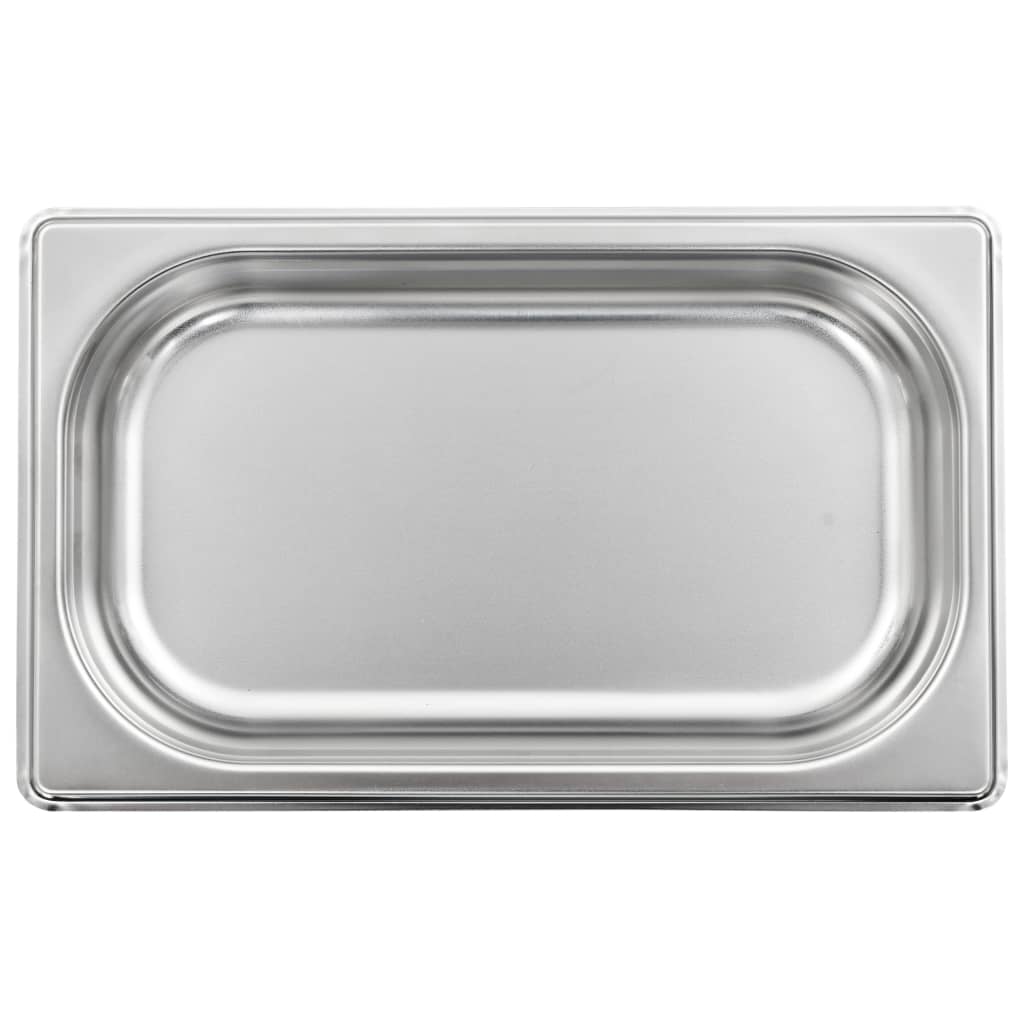 Gastronorm Containers 12 pcs GN 1/4 40 mm Stainless Steel