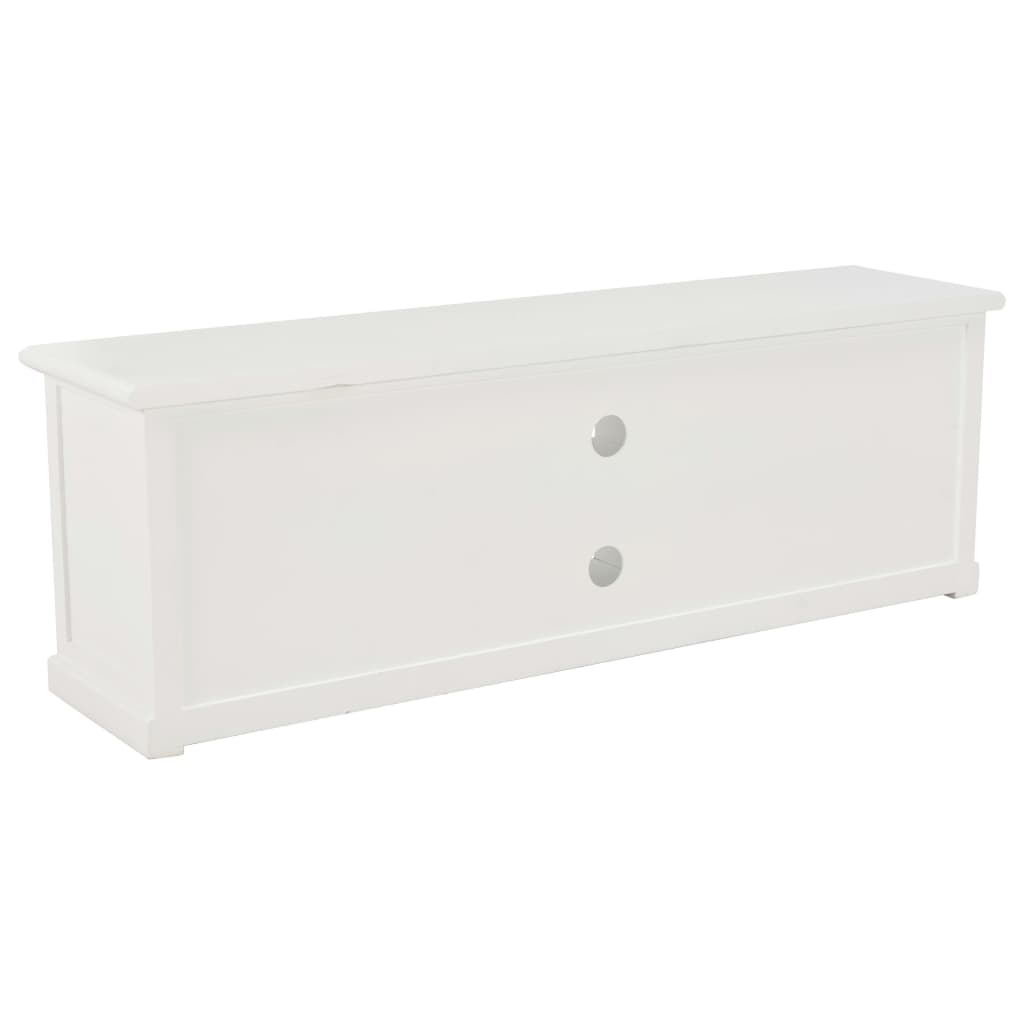 Wood TV Cabinet White