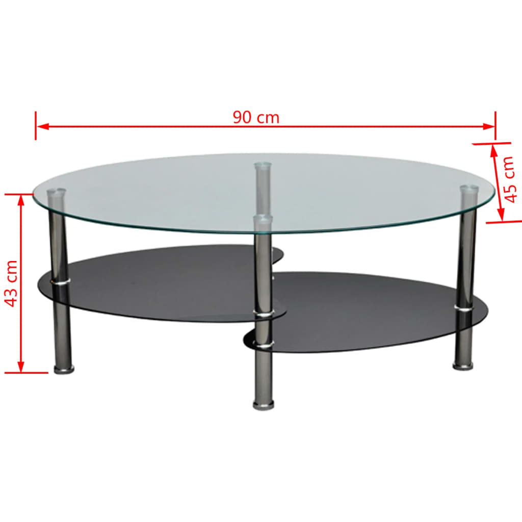 Coffee Table With Eclusive Design Black