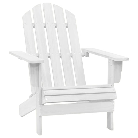 Garden Chair Wood White