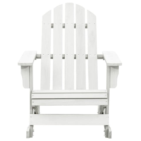 Garden Rocking Chair Wood White