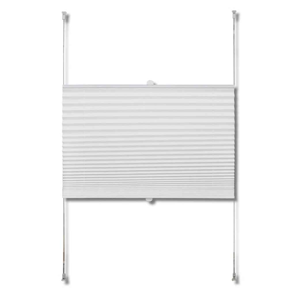 Plisse Blind White Pleated Blind