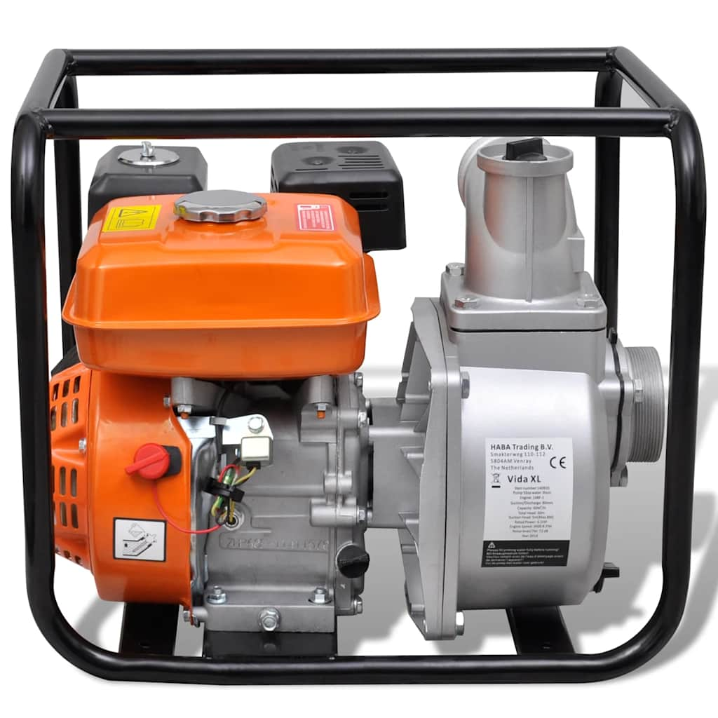 Petrol Engine Water Pump 80 mm Connection 6.5 HP