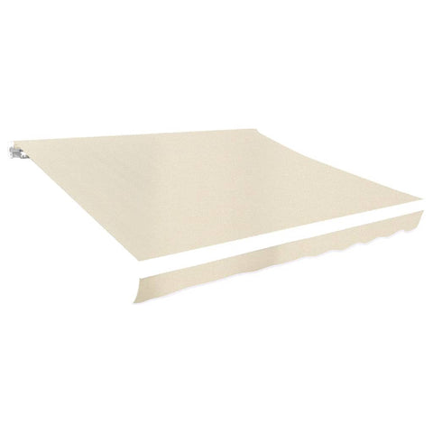 Awning Top Sunshade Canvas Cream S