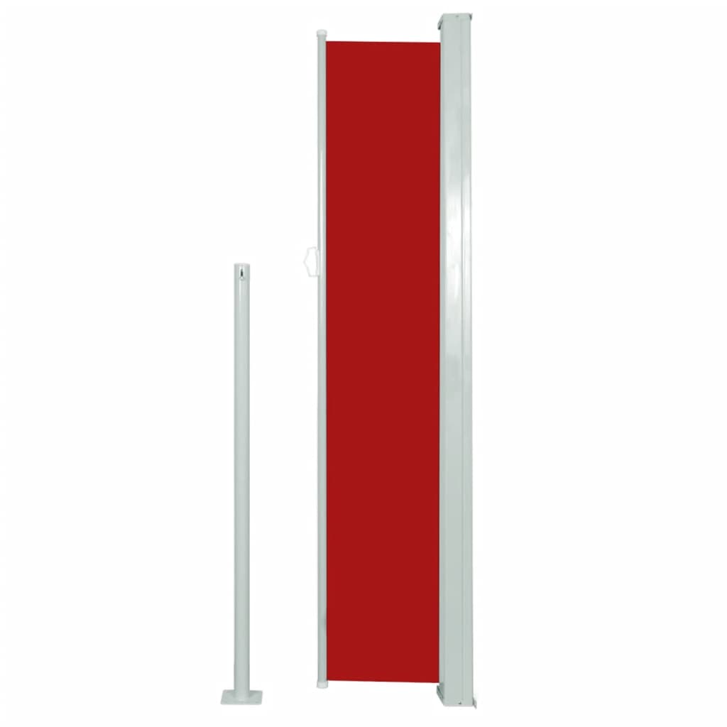 Patio Terrace Side Awning - Red