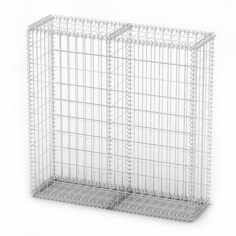 Gabion Basket with Lids Galvanised Wire XL