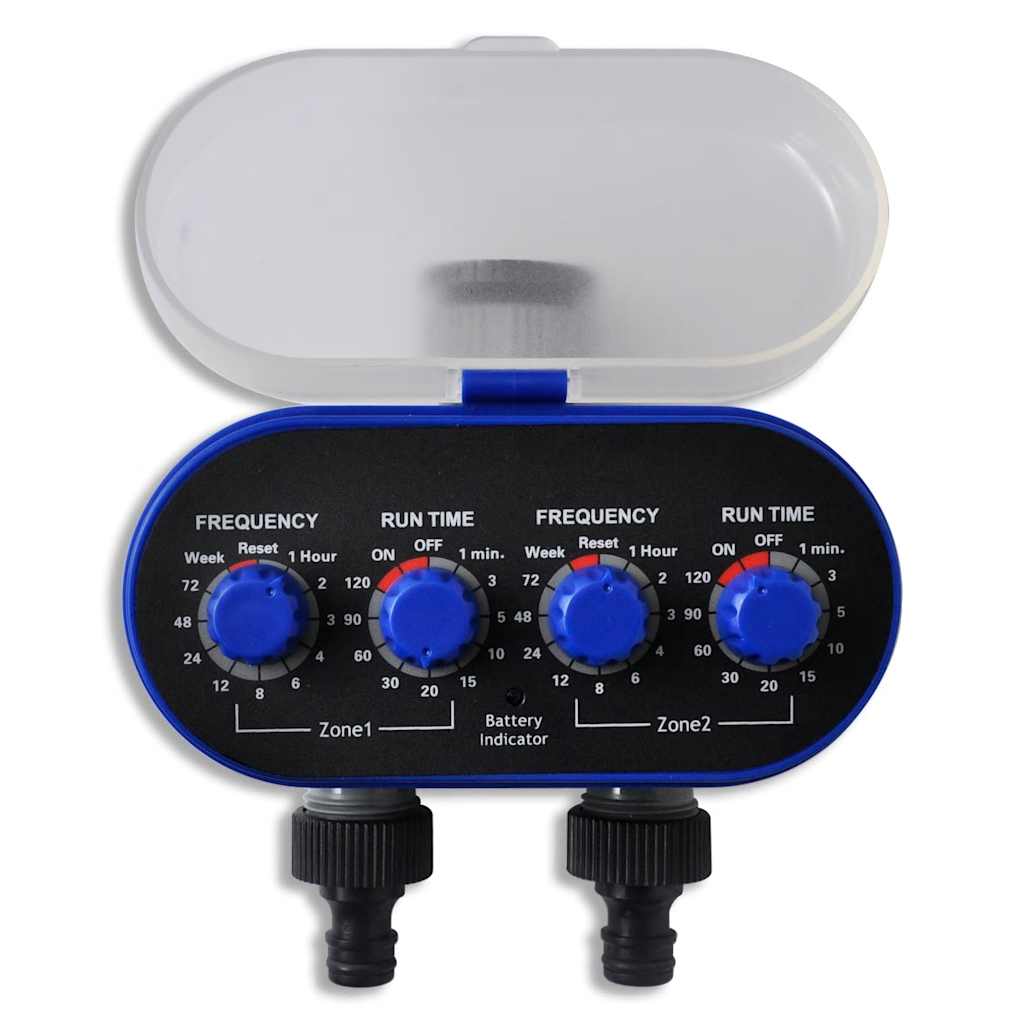 Garden Electronic Automatic Water Timer Irrigation Timer Double Outlet