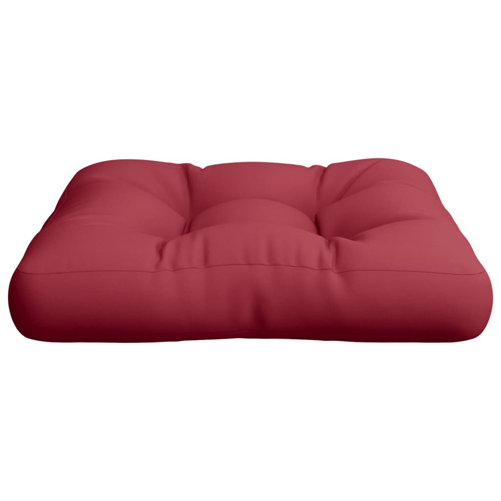 Upholstered Seat Cushion - Wine Red