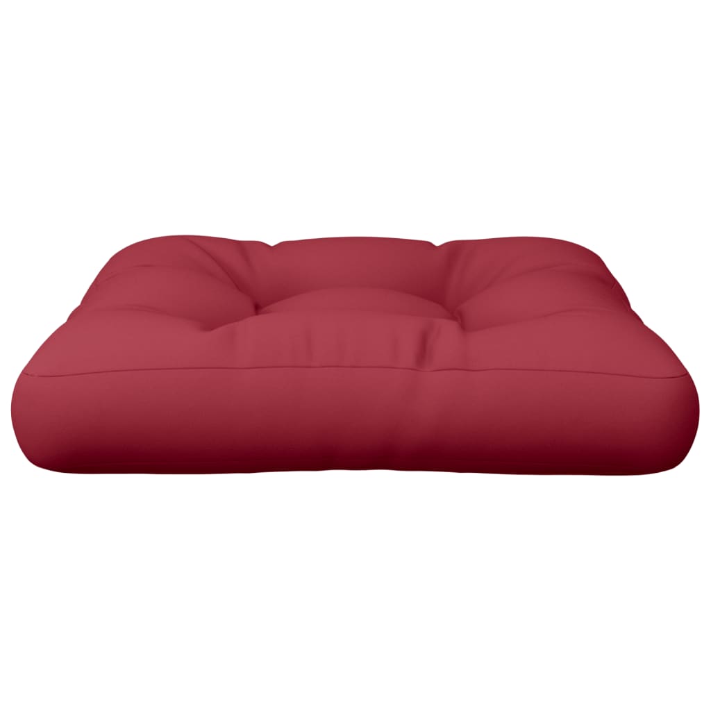 Upholstered Seat Cushion - Wine Red