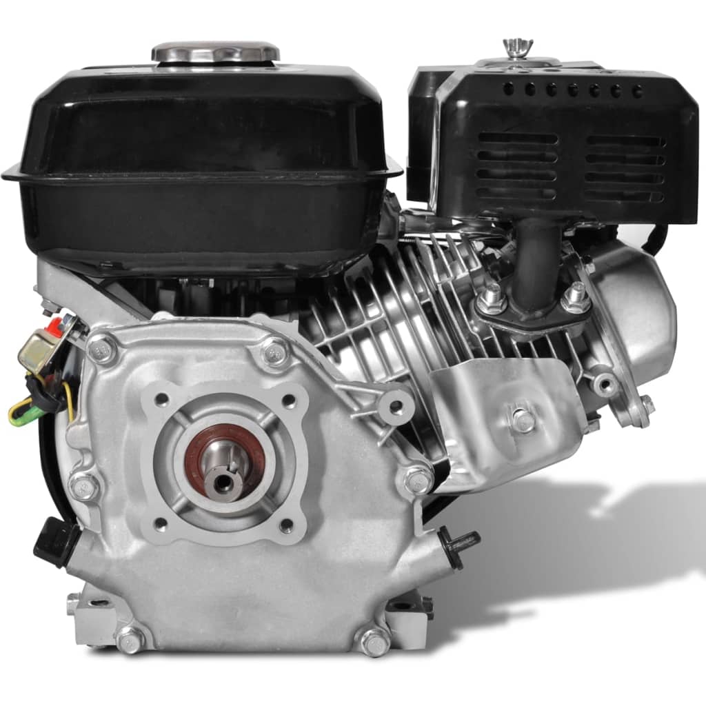 Petrol Engine 6.5 HP 4.8 kW Black