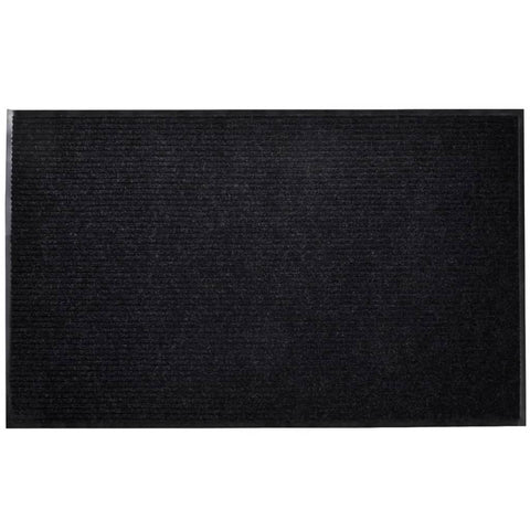 Black PVC Door Mat  XL