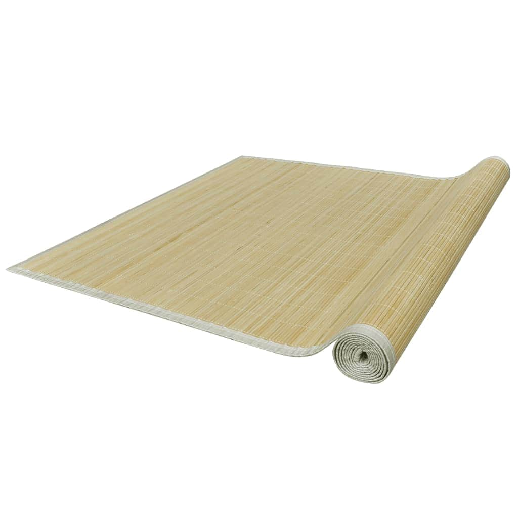 Rectangular Natural Baboo Rug  M