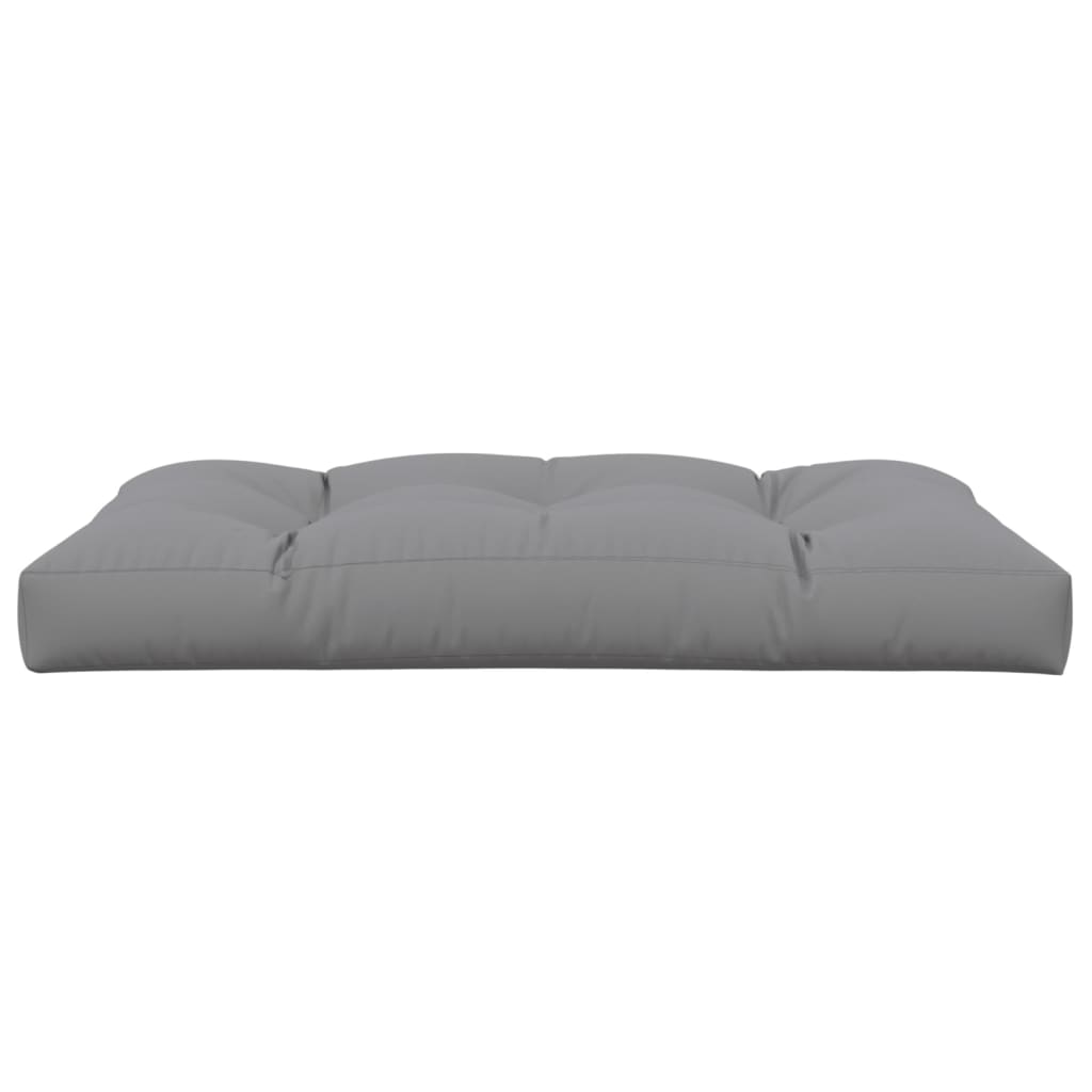 Grey Upholstered Seat Cushion