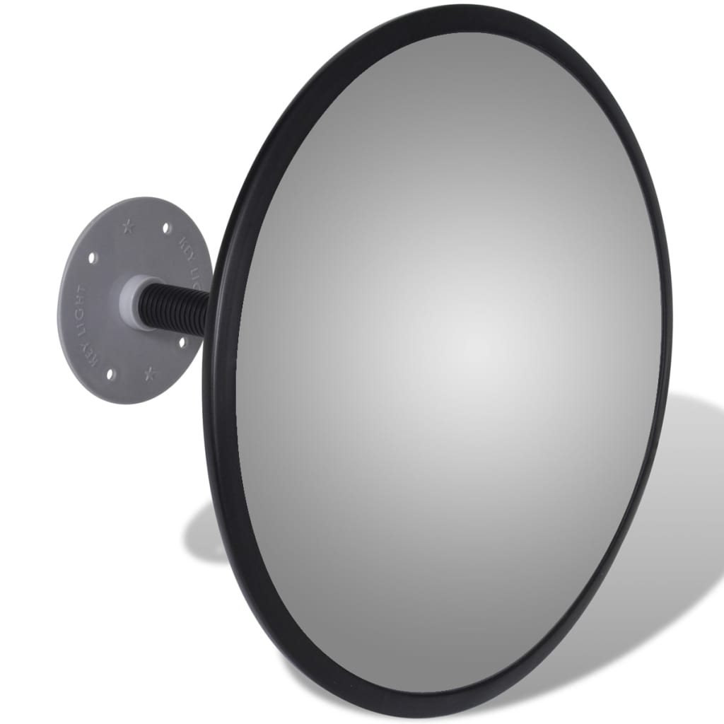 Convex Traffic Mirror Acrylic Black Indoor