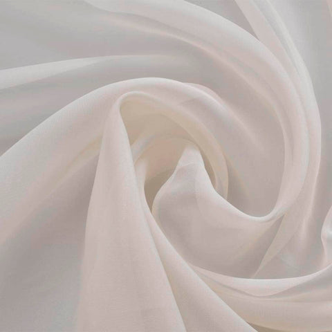 Voile Fabric Cream