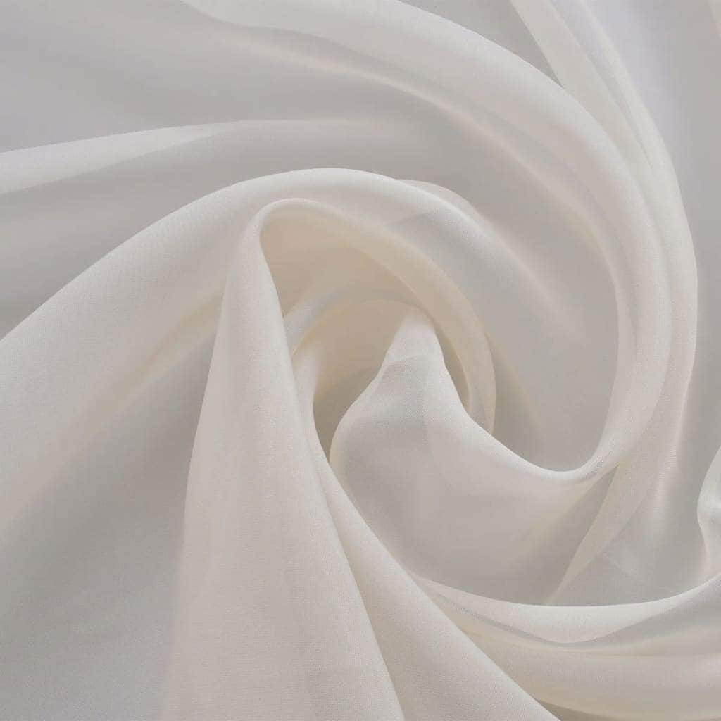 Voile Fabric Cream