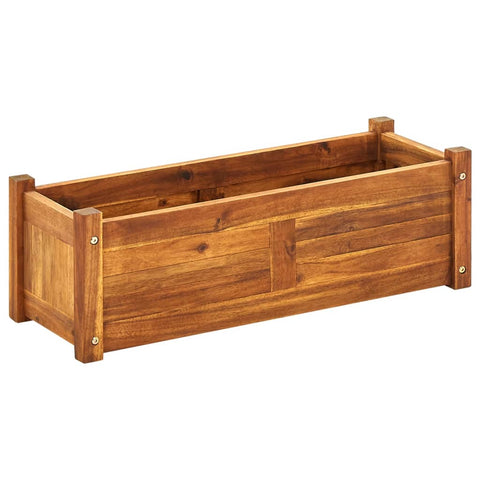 Garden Planter Acacia Wood