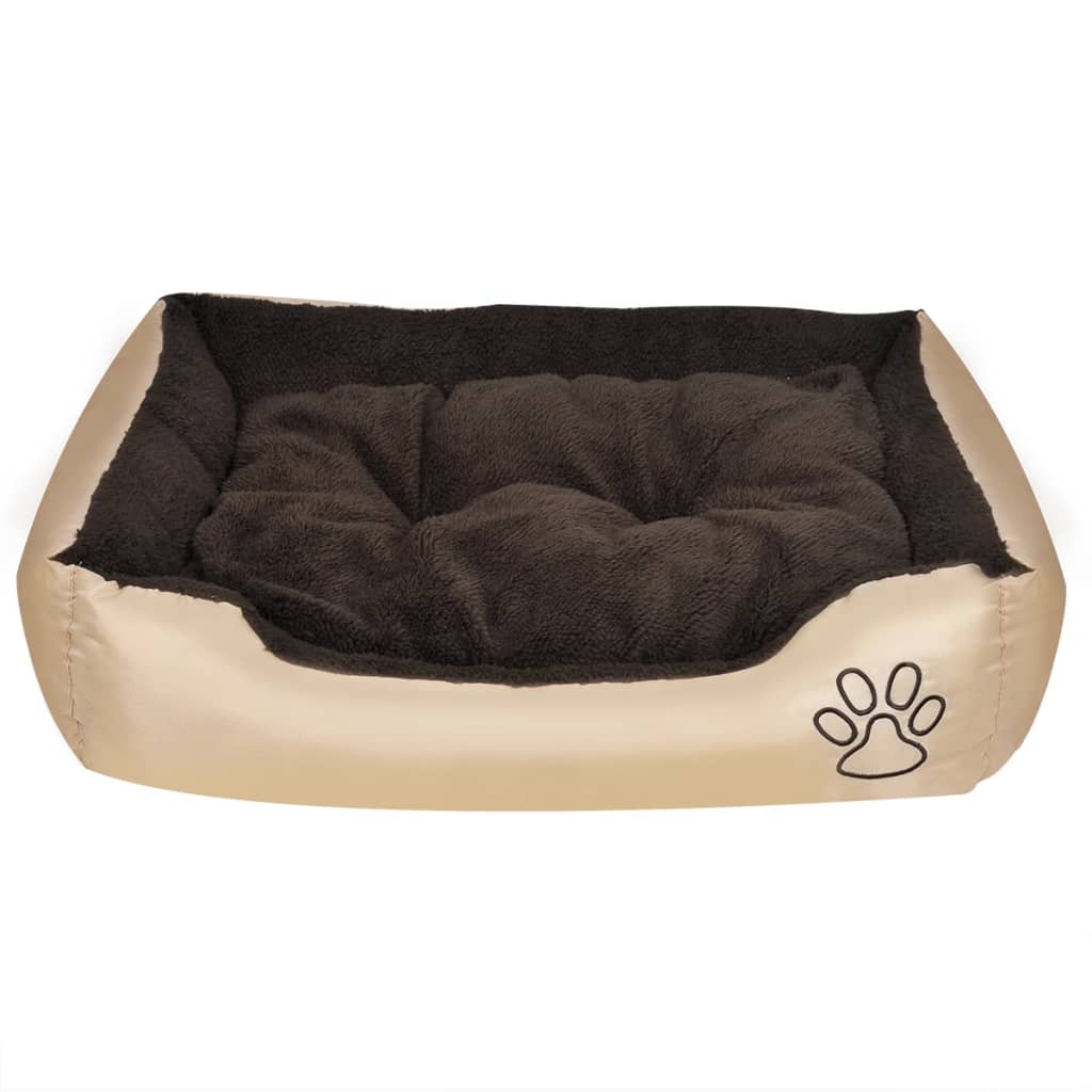 Dog Bed Beige and Brown XXL