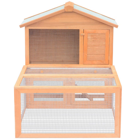 Animal Rabbit Cage Outdoor Run Wood