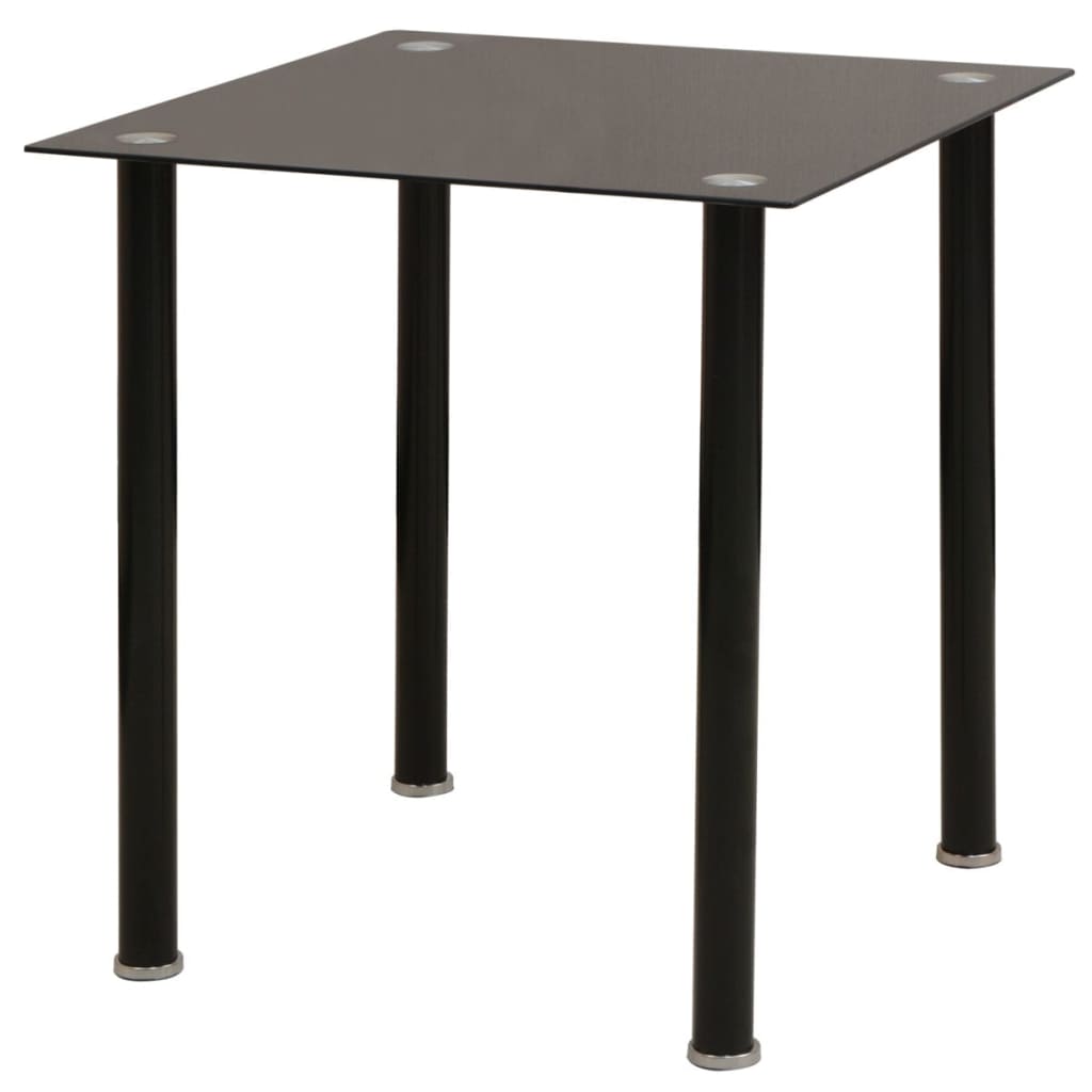 Five Piece Dining Table and Chair Set Black