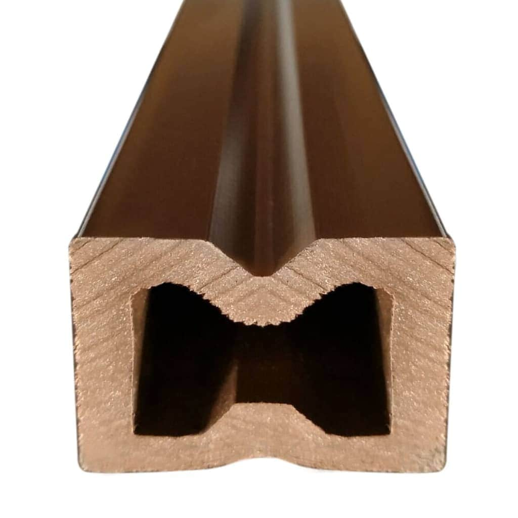 WPC Decking Boards 6 pcs Brown